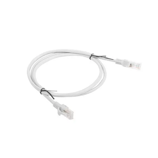 Lanberg patch cord CAT.6 UTP 1m grey - Пач<<<LANBERG кабели<<<LANBERG<<<PolyComp&&&PatchcableKGW-PAT<<<Cables jacks