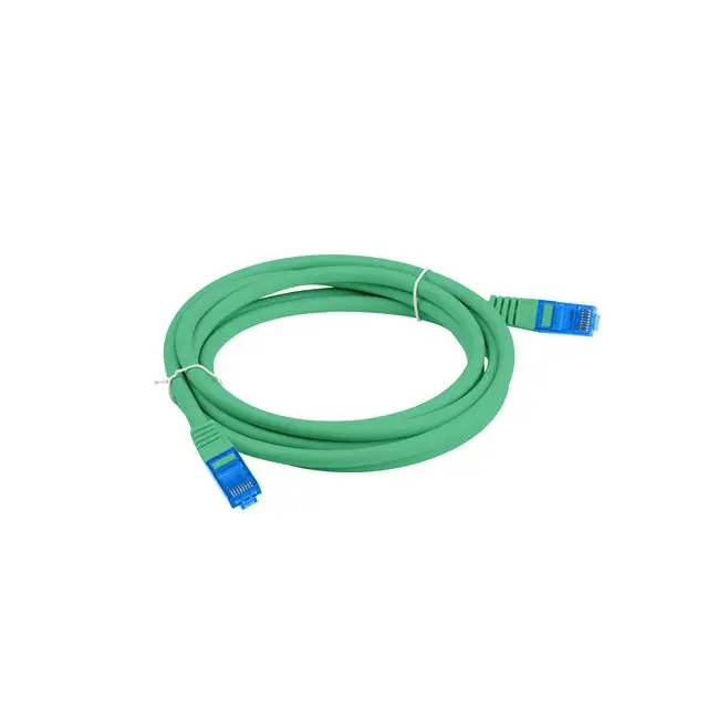 Lanberg patch cord CAT.6A FTP LSZH CCA 0.5m Fluke Passed green - Пач<<<LANBERG