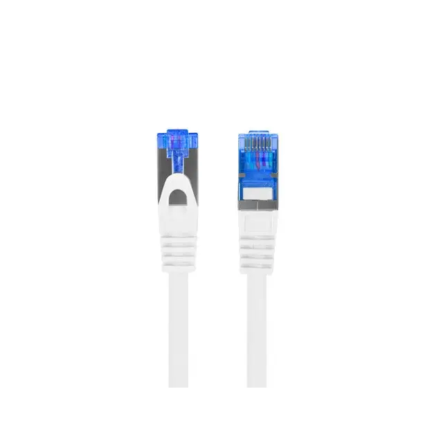 Lanberg patch cord CAT.6A FTP LSZH CCA 20m Fluke Passed white - Пач<<<LANBERG