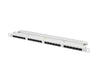 Lanberg patch panel 24 port 0.5U CAT.6 grey - Пач панели<<<LANBERG сървърни шкафове и