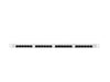 Lanberg patch panel 24 port 0.5U CAT.6 grey - Пач панели<<<LANBERG сървърни шкафове и