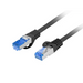 Lanberg patchcord CAT.6a s/ftp lszh cca 15m black fluke passed - Пач<<<LANBERG кабели<<<LANBERG<<<PolyComp&&&Компютър