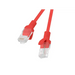 LANBERG PATCHCORD UTP CAT.5E 0.5M RED PCU5-10CC-0050-S
