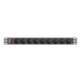 Lanberg power distribution unit (PDU) 19’’1U 16A 9 SOCKETS 3M black - Захранващи панели<<<LANBERG сървърни шкафове и