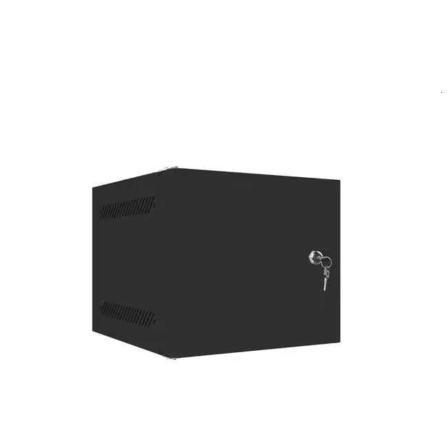 Lanberg rack cabinet 10’’ wall-mount 4U / 280x310 for self-assembly (flat pack) with metal door black - Сървърни и