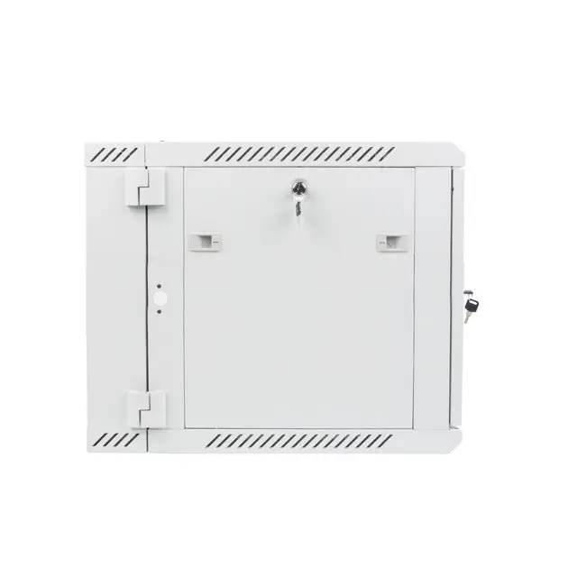 Lanberg rack cabinet 19’’ double-section wall-mount 9U / 600x600 for self-assembly (flat pack) grey - Сървърни и