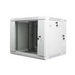 Lanberg rack cabinet 19’’ double-section wall-mount 9U / 600x600 for self-assembly (flat pack) grey - Сървърни и