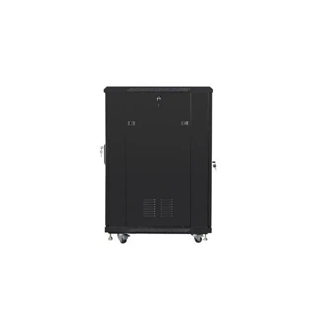 Lanberg rack cabinet 19’’ free-standing 22U/600x800 (flat pack) black - Standing cabinets