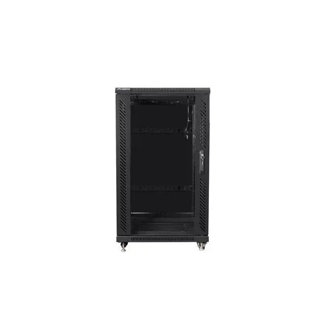 Lanberg rack cabinet 19’’ free-standing 22U/600x800 (flat pack) black - Standing cabinets