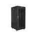 Lanberg rack cabinet 19’’ free-standing 27U / 600x800 self-assembly flat pack with mesh door LCD black - Сървърни и
