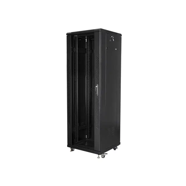 Lanberg rack cabinet 19’’ free-standing 37U / 600x600 self-assembly flat pack black - Сървърни и комуникационни