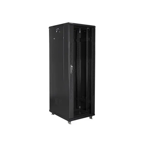 Lanberg rack cabinet 19’’ free-standing 37U / 600x800 self-assembly flat pack black - Сървърни и комуникационни