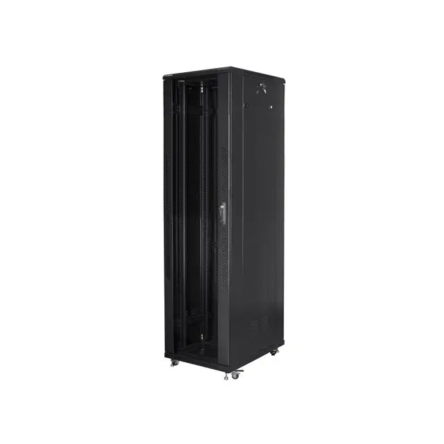 Lanberg rack cabinet 19’’ free-standing 37U / 800x800 self-assembly flat pack black - Сървърни и комуникационни