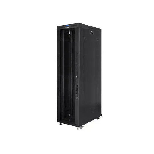 Lanberg rack cabinet 19’’ free-standing 47U/800x1200 (flat pack) with glass door lcd black v2 - Сървърни и