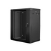 Lanberg rack cabinet 19’’ wall-mount 15U / 600x450 for self-assembly (flat pack) black - Сървърни и комуникационни