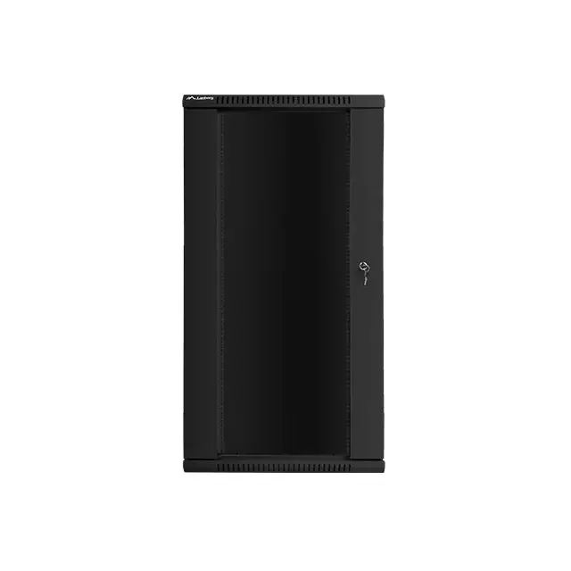 Lanberg rack cabinet 19’’ wall-mount 27U / 600x450 for self-assembly (flat pack) black - Сървърни и комуникационни
