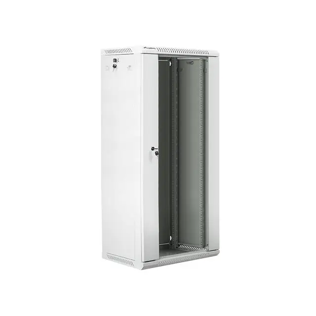 Lanberg rack cabinet 19’’ wall-mount 27U / 600x450 for self-assembly (flat pack) grey - Сървърни и комуникационни