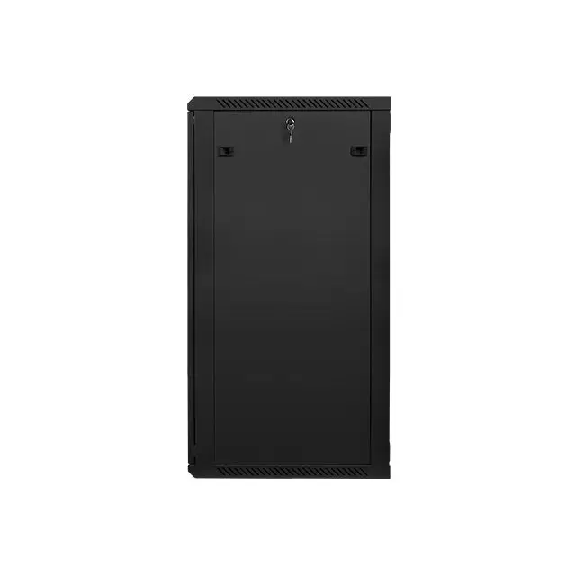 Lanberg rack cabinet 19’’ wall-mount 27U / 600x600 for self-assembly (flat pack) black - Сървърни и комуникационни