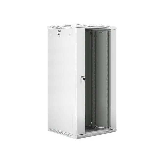 Lanberg rack cabinet 19’’ wall-mount 27U / 600x600 for self-assembly (flat pack) grey - Сървърни и комуникационни