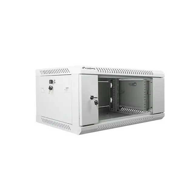 Lanberg rack cabinet 19’’ wall-mount 4U / 600x450 for self-assembly (flat pack) grey - Сървърни и комуникационни