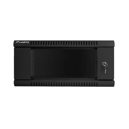 Lanberg rack cabinet 19” wall-mount 4U / 600x600 for self-assembly (flat pack) black - Сървърни и комуникационни