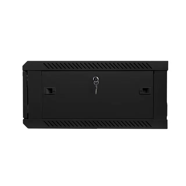 Lanberg rack cabinet 19” wall-mount 4U / 600x600 for self-assembly (flat pack) black - Сървърни и комуникационни