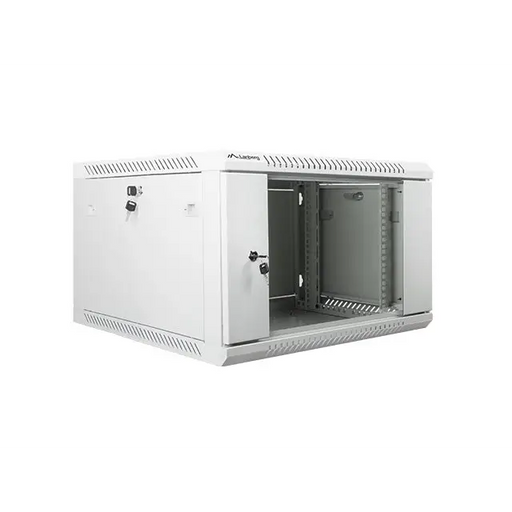 Lanberg rack cabinet 19’’ wall-mount 6U / 600x600 for self-assembly (flat pack) grey - Сървърни и комуникационни