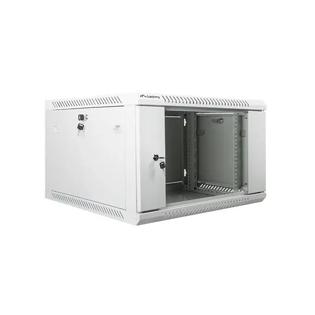 Lanberg rack cabinet 19’’ wall-mount 6U / 600x600 for self-assembly (flat pack) grey - Сървърни и комуникационни