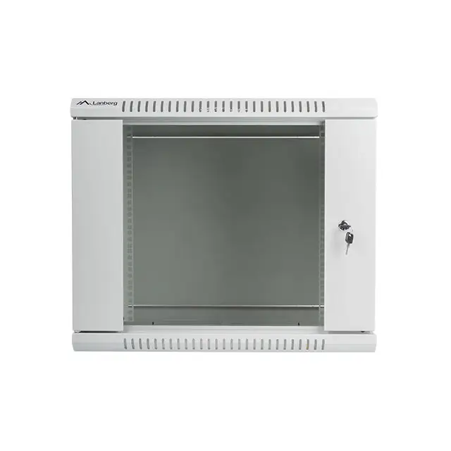 Lanberg rack cabinet 19’’ wall-mount 9U / 600x600 for self-assembly (flat pack) grey - Сървърни и комуникационни