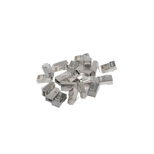 Lanberg RJ-45 FTP CAT.5e plug 8P8C Pass Throug Type (100 pcs) - Конектори<<<LANBERG адаптери конектори и