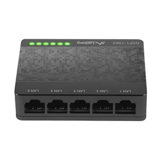 Lanberg switch DSP1-1005 5-port 1GB/s - Комутатори<<<LANBERG мрежово и