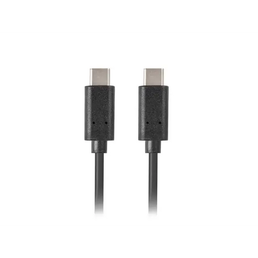 Lanberg USB-C M/M 2.0 cable 1m black - USB<<<LANBERG кабели<<<LANBERG<<<PolyComp&&&USB cablesAKG-KAB<<<GSM