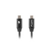 Lanberg USB-C M/M 2.0 cable 1m Quick Charge 4.0 black - USB<<<LANBERG кабели<<<LANBERG<<<PolyComp&&&USB