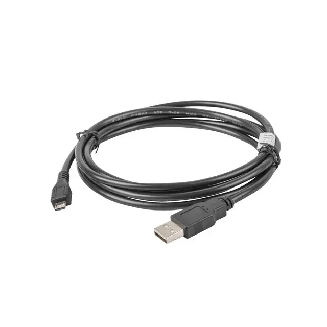 Lanberg USB MICRO-B (M) -> USB-A (M) 2.0 cable 1.8m black - USB<<<LANBERG кабели<<<LANBERG<<<PolyComp&&&USB