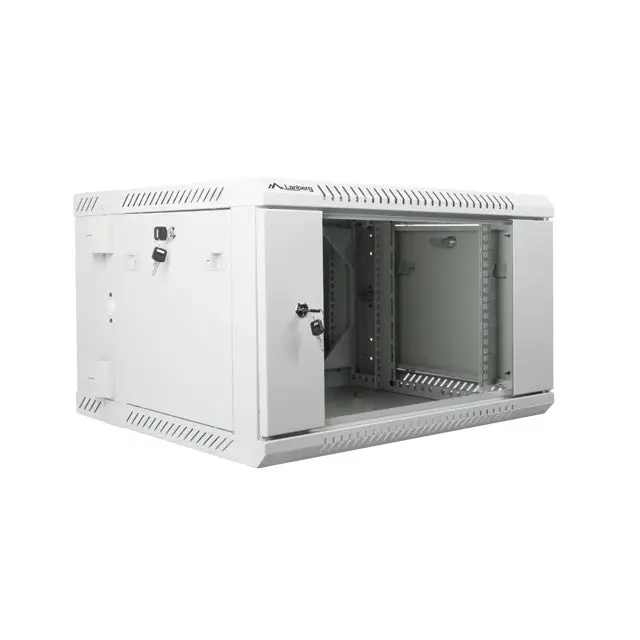 Lanberg WF02-6606-10S rack cabinet 6U Wall mounted rack Grey