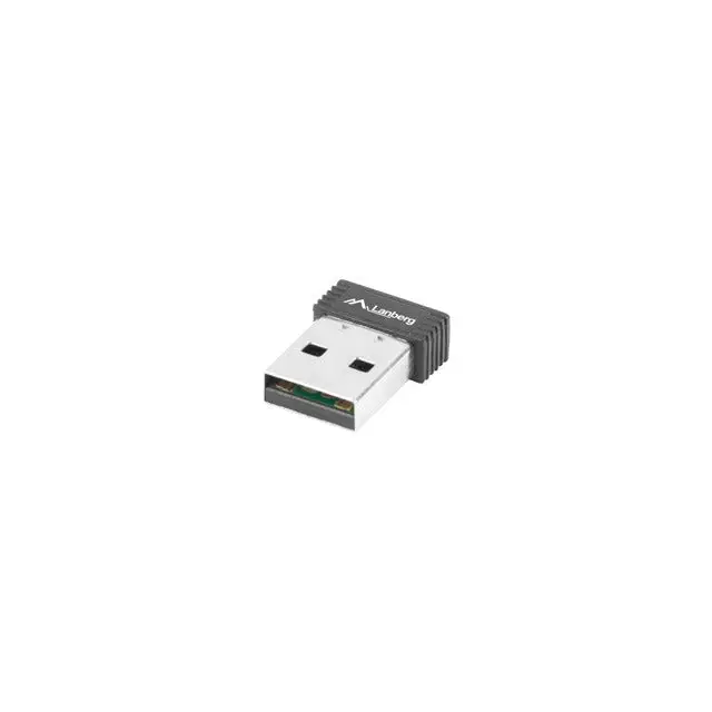 Lanberg Wireless Network Card USB Nano N150 1x Internal Antenna - Адаптери<<<LANBERG адаптери конектори и