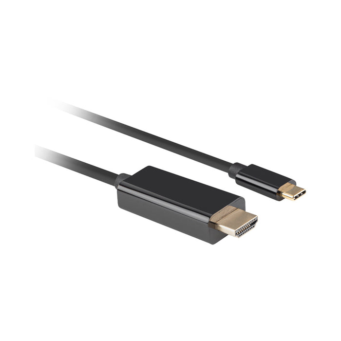 Lanberg USB-C (M) -> HDMI(M) 2.0 4K 60hz cable 0.5m, black