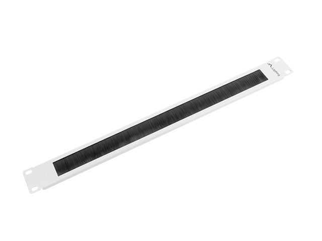 Lanberg 19" brush panel 1U, grey