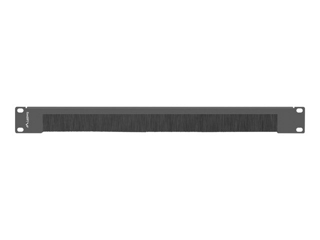 Lanberg 19" brush panel 1U AK-1103-B, black
