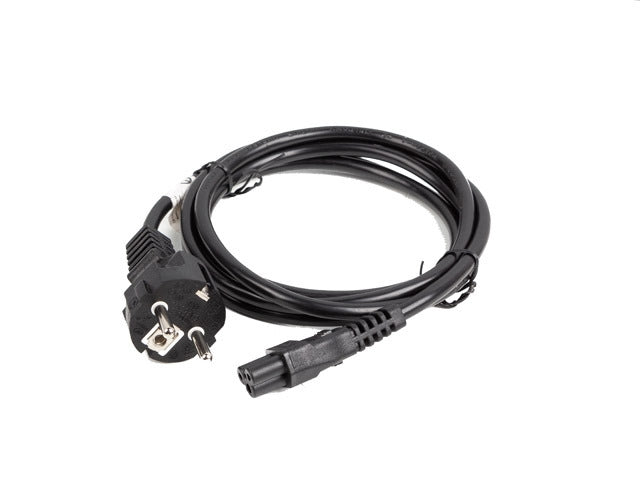 Lanberg CEE 7/7 (MICKEY) -> IEC 320 C5 power cord 1.8m VDE Straight, black