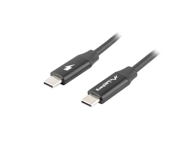 Lanberg USB-C M/M 2.0 cable 1.8m Quick Charge 4.0, black