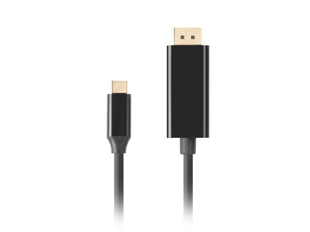 Lanberg USB-C (M) -> Displayport(M) 1.2 4K 60hz cable 3m, black