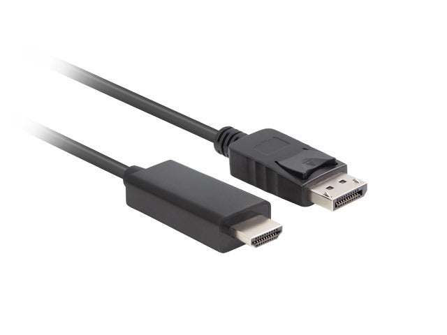 Lanberg display port (M) V1.1 -> HDMI (M) cable 1m, black