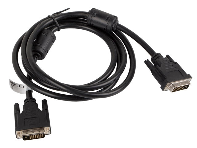 Lanberg DVI-D (M) (24+1)-> DVI-D (M) (24+1) cable 1.8m, dual link, black