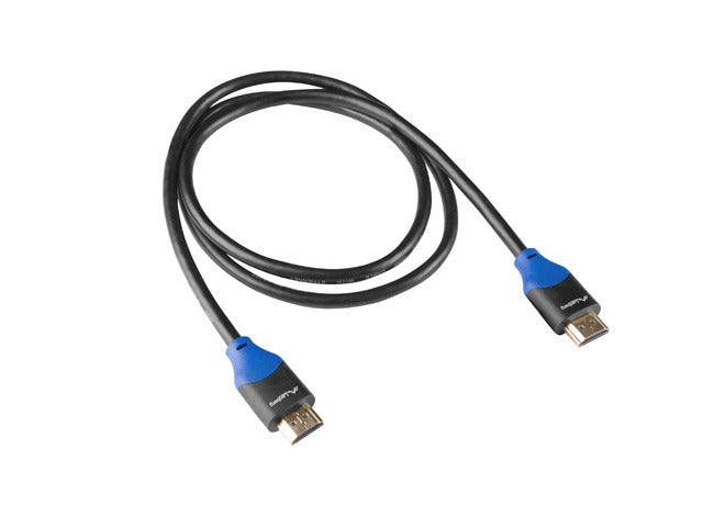 Lanberg HDMI M/M V2.0 cable 1m 4K CU box, black BOX