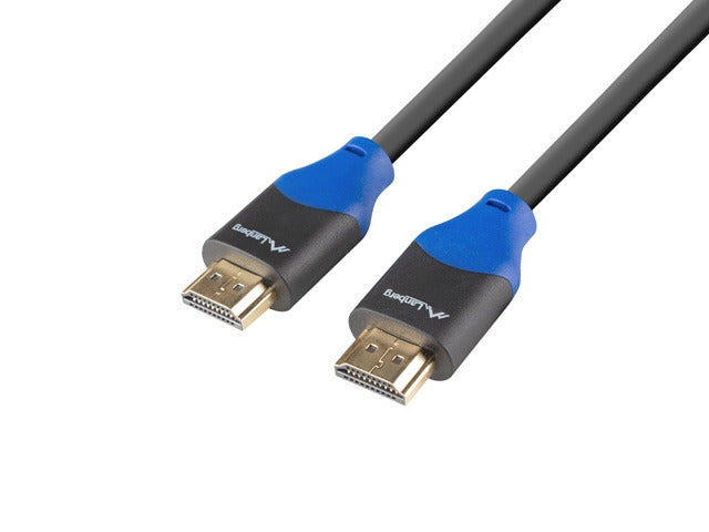 Lanberg HDMI M/M V2.0 cable 1.8m 4K CU box, black BOX