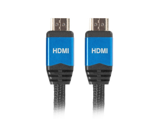 Lanberg HDMI M/M V2.0 cable 1m CU, black premium