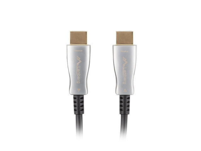 Lanberg HDMI M/M v2.0 cable 20m optical black aoc