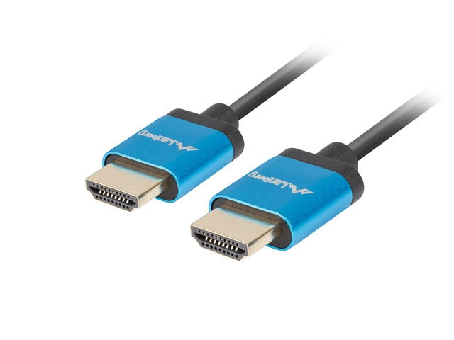 Lanberg HDMI M/M V2.0 cable 1.8m, 4K Slim, black