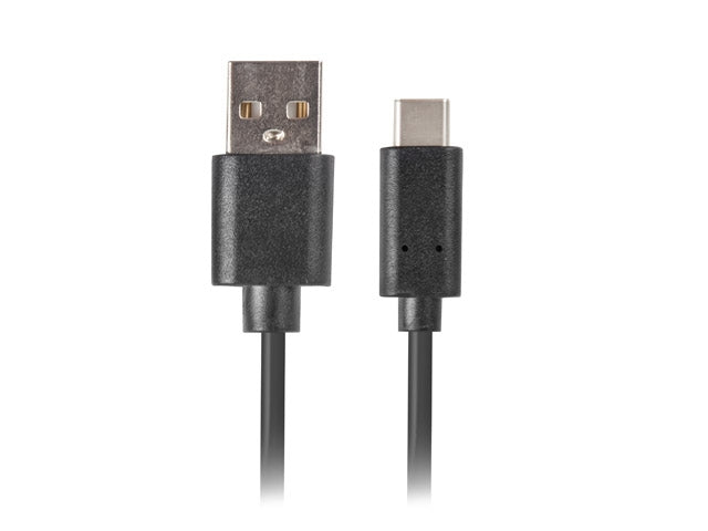 Lanberg USB-C(M) ->  USB-A (M) 2.0 cable 0.5m, black
